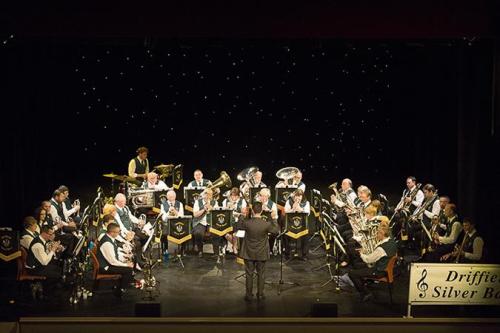 Bridlington Spa 2013 front of band Driffield Silver Band