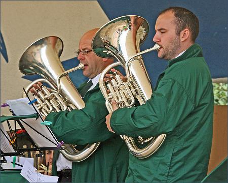 Withernsea 2009 euphonium duet Driffield Silver Band